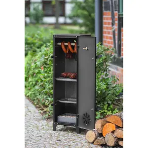 Vertical Wood Burning Portable Smoker