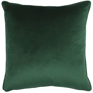 Prestigious Textiles Forbidden Forest Velvet Piped Feather Filled Cushion