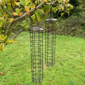 Large Hanging Fatball Bird Feeders (Set of 2)