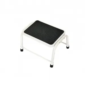 Oypla Single Caravan Step Stool Steel Non Slip Rubber Tread Safety