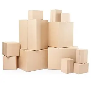 25 x Packing Shipping Mailing Large Single Wall 18 x 12 x 3" (457x305x76mm) Postal Cardboard Boxes