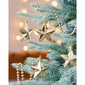 Star Christmas Tree Topper (Set of 6) Gold