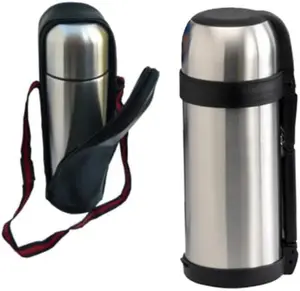 New 1.5l Stainless Steel Hot N Cold Vacuum Thermos Food Flask Portable Travel Mug