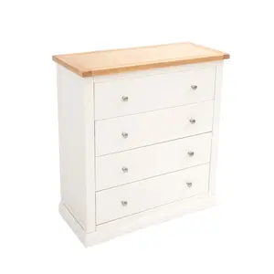 Castelli 4 Drawer Chest of Drawers Chrome Knob