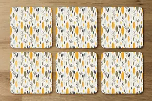 Autumn floral illustrations (Coaster) / Default Title