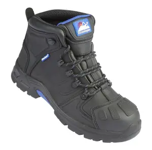 Himalayan Storm S3 Black Waterproof Safety Boots with Composite Toe and Midsole