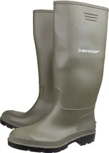 Dunlop Pricemastor Wellington Boot Green - 3 (36)