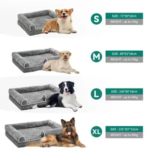 Nylon Pet Bed 18cm H x 106cm W x 80cm D