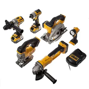 DEWALT DCK694P3 Brushless 3 Speed 6 Piece Kit 18V 3 x 5.0Ah Li-ion