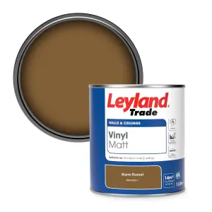 Leyland Trade Vinyl Matt Walls & Ceilings Emulsion Paint Warm Russet (PPG1083-7) 1L