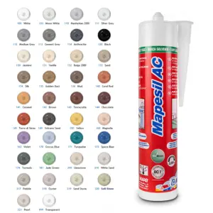 Mapei Mapesil Ac Mould Resistant Silicone 143 Terracotta 310ml