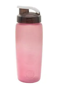 LocknLock Eco Pink Round Recycled Plastic Leakproof Sports Gym Hydration Bottle 500ml