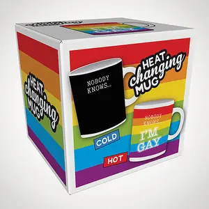 Nobody Knows I'm Gay - Heat Change Mug