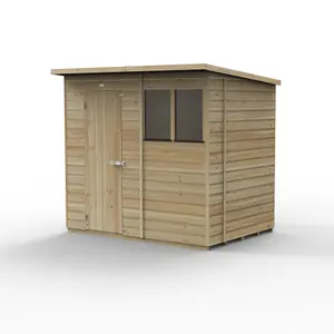 Beckwood 7x5 Pent Shed - 2 Windows