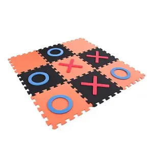 MantraRaj Giant High Density EVA Foam Noughts & Crosses Indoor and Outdoor Family Fun Party Game For Age 3+