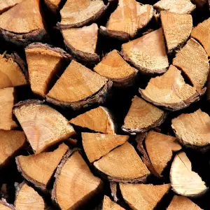 Kiln Dried Premium Fire Logs, 30L Box OAK Firewood for Wood Burners, Stoves, Fireplaces & Home Fires, Long Burning Hardwood Logs