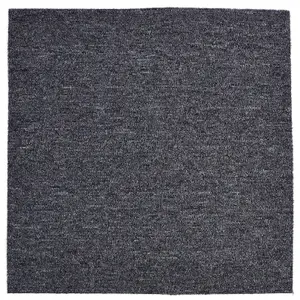 Carpet Tiles Heavy Duty in Dark Grey 20pcs 5SQM Commercial Office Home Shop Retail Flooring