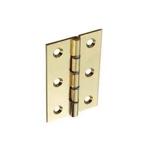 Securit Br Hinge (Pack of 2) Gold (75mm)