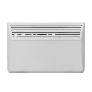 Electric Panel Heater 1250W Floor or Wall Mounted Radiator, Adjustable Thermostat with Programmable Timer