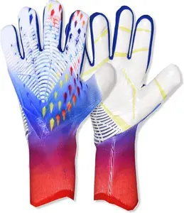 OLYSPM Goalkeeper Gloves Kids Football Gloves Goalie Gloves With Non-Slip Latex Palm,Kids Goalkeeper Gloves With Breathable And Abrasion-Resistant