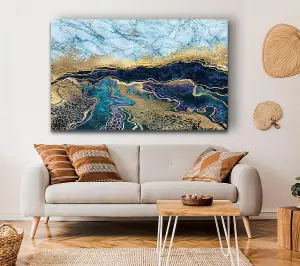 The Marble Road Canvas Print Wall Art - Medium 20 x 32 Inches