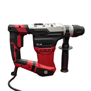 Lumberjack SDS Rotary Hammer Drill 1050W with Drill Bits Chisel and Case Included