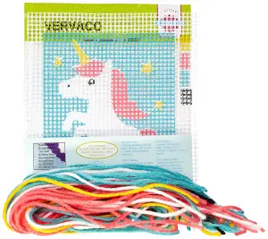 T/KIT UNICORN - Tapestry Kit: Unicorn - Vervaco