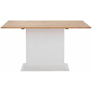 Rosa Dining Table White / 75cm H x 90cm W x 140cm L