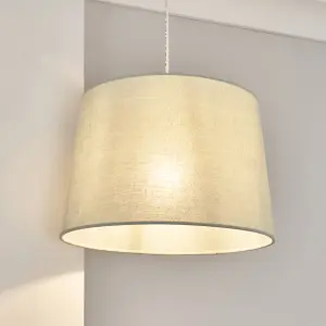 Inlight Lewell Duck Egg Linen effect Contemporary Light shade (D)30cm