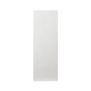 GoodHome Alisma High gloss white slab High gloss white Highline Cabinet door (W)250mm (H)715mm (T)18mm