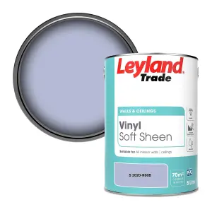 Leyland Trade Vinyl Soft Sheen Walls & Ceilings Emulsion Paint (S 2020-R60B) - 5L