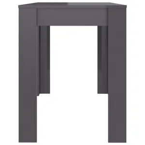 Elsebeth Dining Table High Gloss Grey