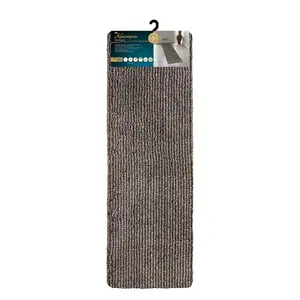 JVL Kensington Machine Washable Cotton Runner Barrier Doormat, 50x150cm, Stripe