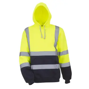 Yoko Mens High Visibility Pull-Over Hoodie