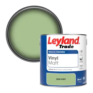 Leyland Trade Vinyl Matt Walls & Ceilings Emulsion Paint (2030-G30Y) 2.5L