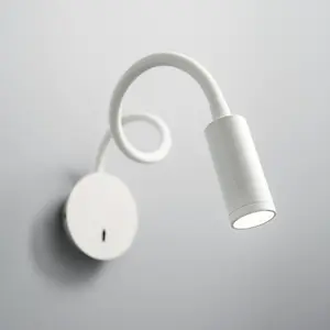 Luminosa Focus LED 1 Light Wall Light White