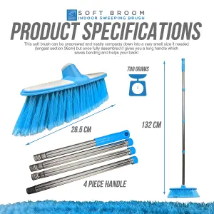 Long handled Soft Indoor Sweeping Brush