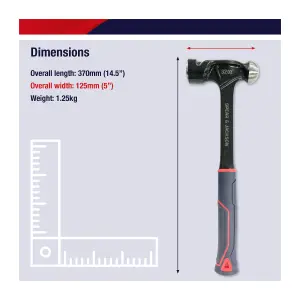 Spear & Jackson SJ-BPSS32 32oz Ball Pein Hammer