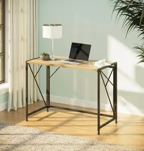 Hallowood Furniture Malvern Metal Foldable Desk