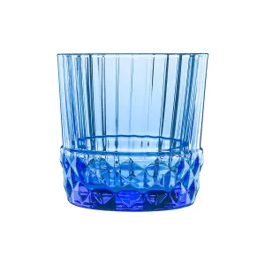 Bormioli Rocco - America '20s Water Glasses - 300ml - Sapphire Blue - Pack of 6