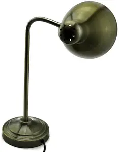 Belaa England Desk Lamp Office Table lamp Reading Lamp Metal Antique Look Brass Color Elegant lamp