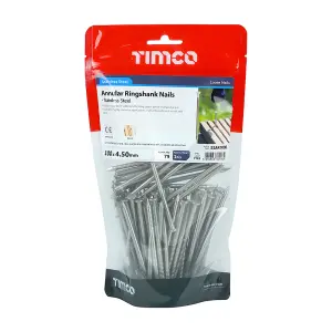 Timco - Annular Ringshank Nails - Stainless Steel (Size 100 x 4.50 - 1 Kilograms)