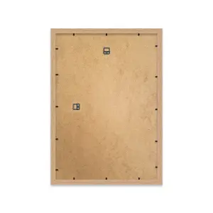 A2 Oak Picture Frame With Mount for A3 (29.7 x 42cm - 11.7 x 16.5in) Poster, Photo, Artwork, or Print.