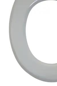 Maison by Premier Brooks Grey Panel Effect Toilet Seat