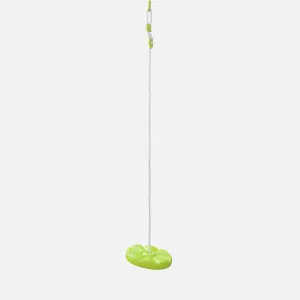 sweeek. Blow moulded plastic swing disc for 2-2.2m frame Joran Green 30x30x222 cm