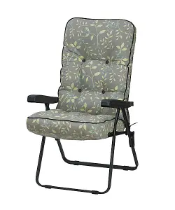 Deluxe Recliner Chair Country Teal