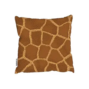 Giraffe animal print (Outdoor Cushion) / 45cm x 45cm