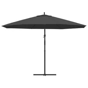 Berkfield Cantilever Umbrella with Aluminium Pole 350 cm Anthracite