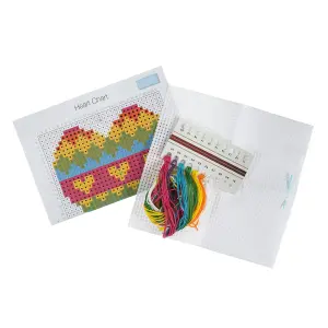 XSTITCH HEART - Counted Cross Stitch Kit: Heart - Trimits