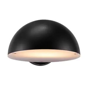 Nordlux Clarso Outdoor Patio Terrace Garden Wall Light In Black (Height) 10.5cm